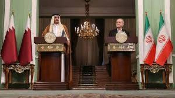 أمير قطر والرئيس الإيراني يبحثان هاتفياً الأوضاع الإقليمية