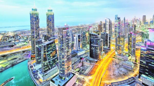 المكاتب على الخريطة في دبي