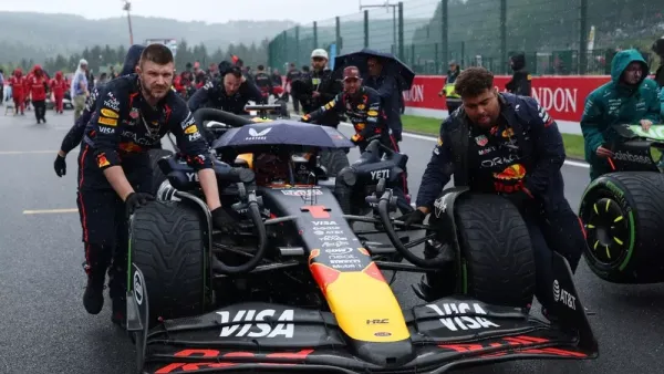 الأمطار تؤجل انطلاق جائزة بلجيكا الكبرى للفورمولا- 1