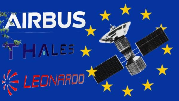 شركة أقمار صناعية أوروبية