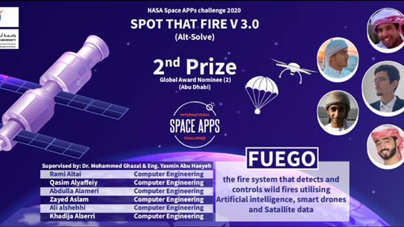 طلبة بجامعة أبوظبي