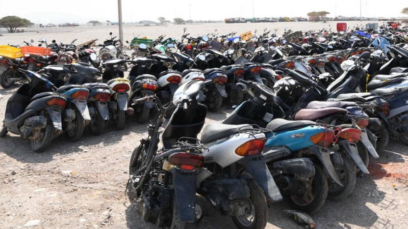شرطة رأس الخيمة تضبط 369 «دراجة مخالفة» خلال أسبوعين