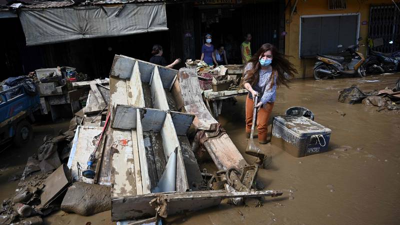 آثار إعصار «فامكو» في الفلبين 