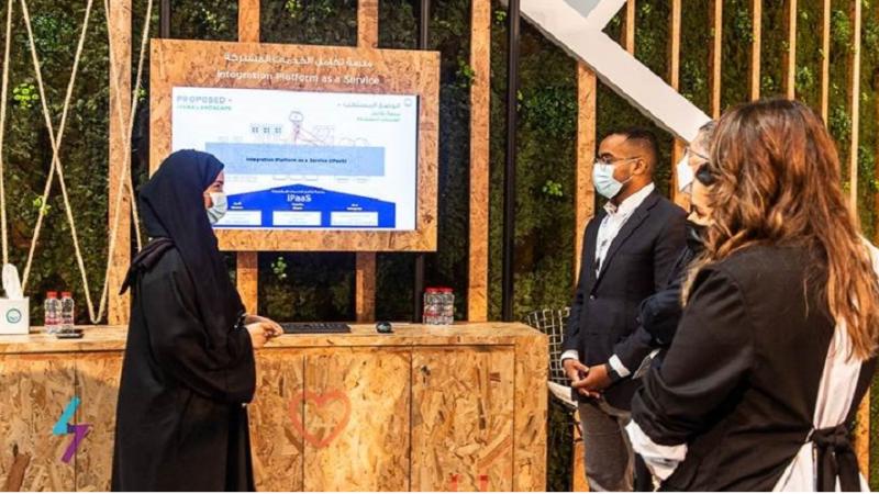  منصة «دبي الذكية» في المعرض 