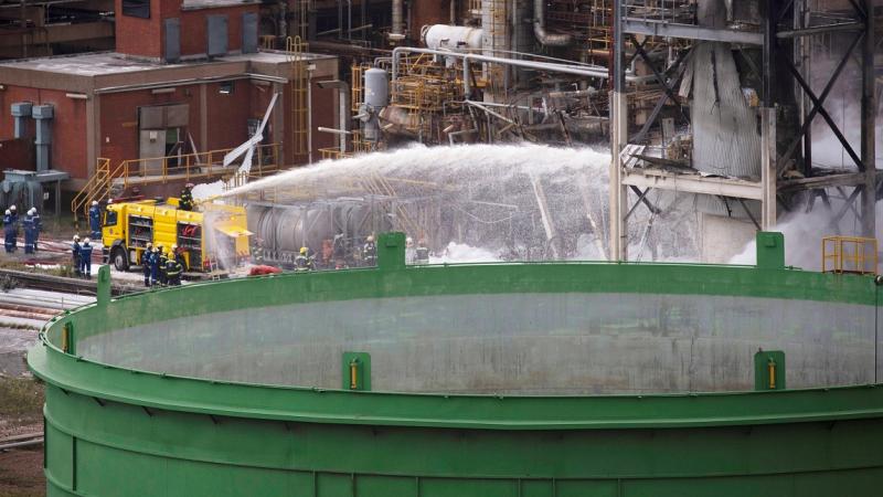 إطفاء المصفاة في جنوب إفريقيا 