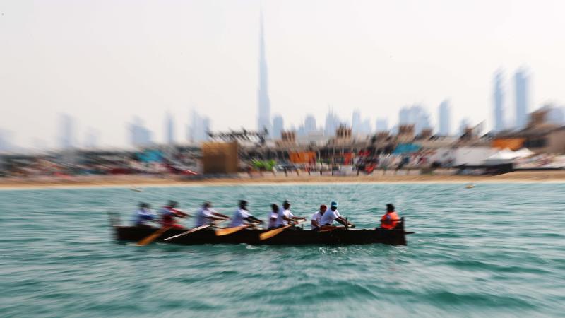 شواطئ جميرا تحتضن كأس آل مكتوم للتجديف الجمعة صحيفة الخليج