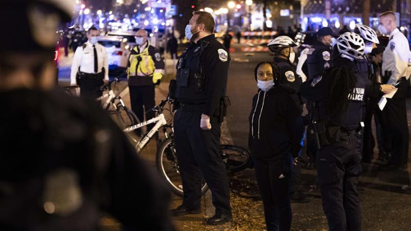 مسيرات احتاجية في أمريكا لخسارة دونالد ترامب  