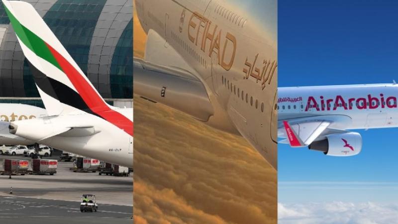 تعليق رحلات «الإمارات» و«الاتحاد» و«العربية» إلى السعودية