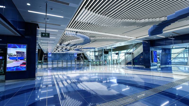 مسار «إكسبو 2020» 15 كلم بمحطتين نفقيتين