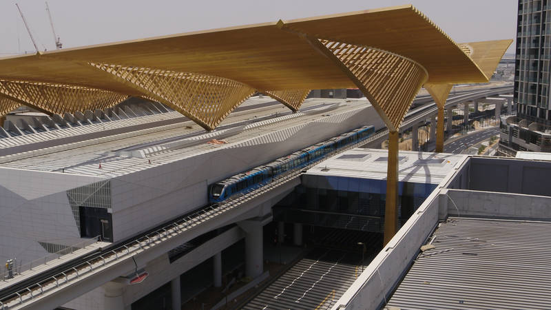 مسار «إكسبو 2020» 15 كلم بمحطتين نفقيتين