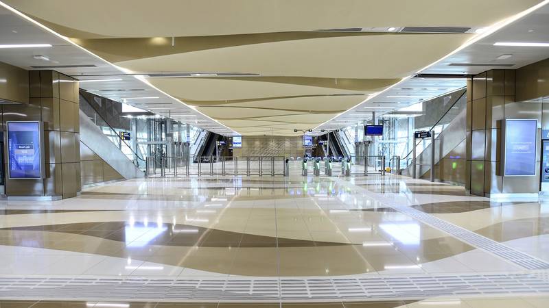 مسار «إكسبو 2020» 15 كلم بمحطتين نفقيتين