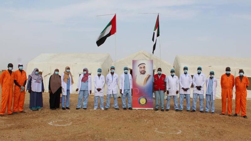 ØªØ¯Ø´ÙŠÙ† Ø§Ù„Ù…Ø³ØªØ´ÙÙ‰ Ø§Ù„Ø¥Ù…Ø§Ø±Ø§ØªÙŠ Ø§Ù„Ø³ÙˆØ¯Ø§Ù†ÙŠ Ø§Ù„Ù…ÙŠØ¯Ø§Ù†ÙŠ ÙÙŠ ÙˆÙ„Ø§ÙŠØ© Ø§Ù„Ø®Ø±Ø·ÙˆÙ… ØµØ­ÙŠÙØ© Ø§Ù„Ø®Ù„ÙŠØ¬