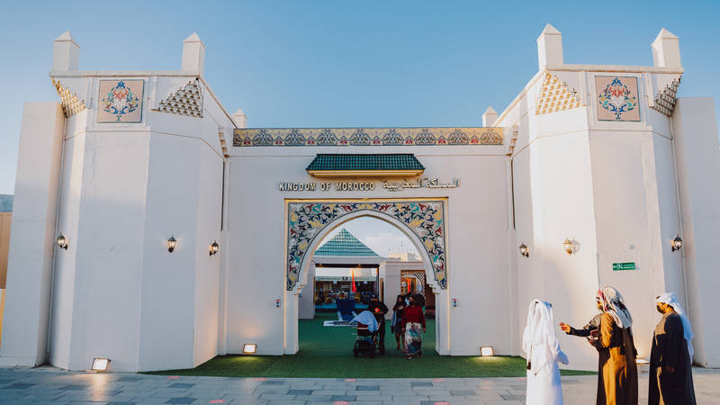 الجناح المغربي بمهرجان الشيخ زايد يعرض المنتجات التقليدية