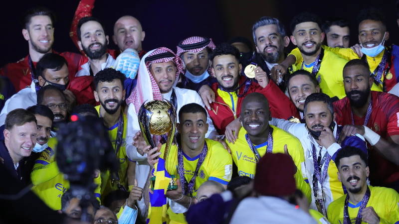 5 Ù…ÙƒØ§Ø³Ø¨ Ø³ÙˆØ¨Ø± Ù„Ù€ Ø§Ù„Ù†ØµØ± Ø§Ù„Ø³Ø¹ÙˆØ¯ÙŠ ØµØ­ÙŠÙØ© Ø§Ù„Ø®Ù„ÙŠØ¬