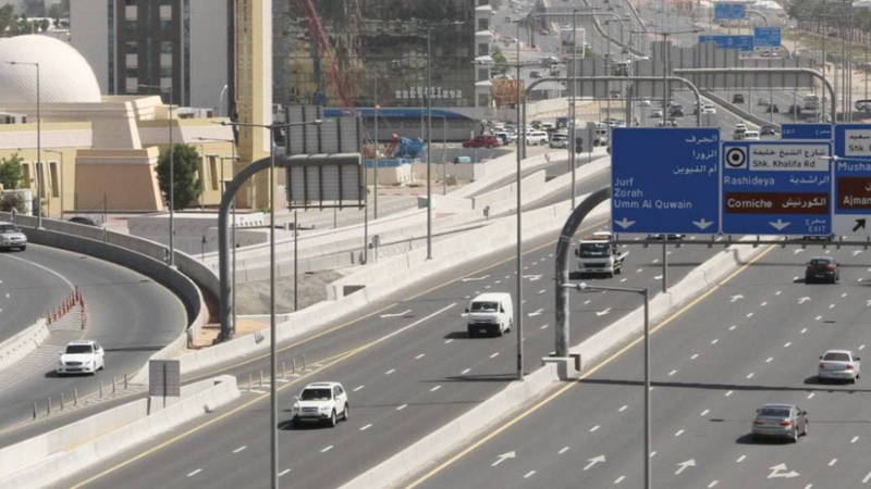 33 % انخفاض وفيات حوادث السير في عجمان 2020