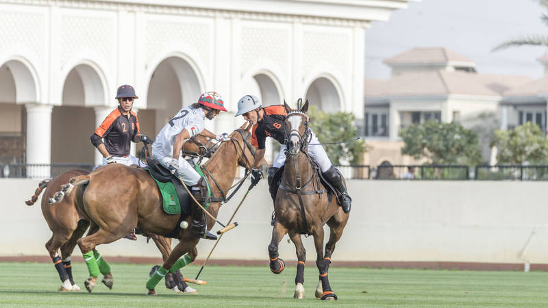 فوز بن دري وبيلاندي في افتتاح كأس تحدي دبي للبولو