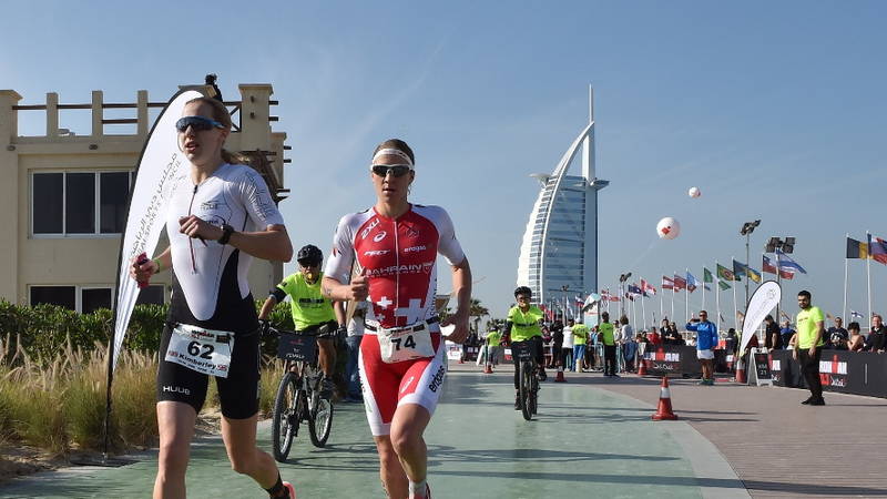 بطولة دبي للرجل الحديدي تنطلق في شارع جميرا الجمعة