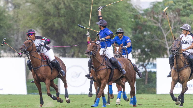 الإمارات وباتستوني إلى نهائي كأس تحدي دبي للبولو