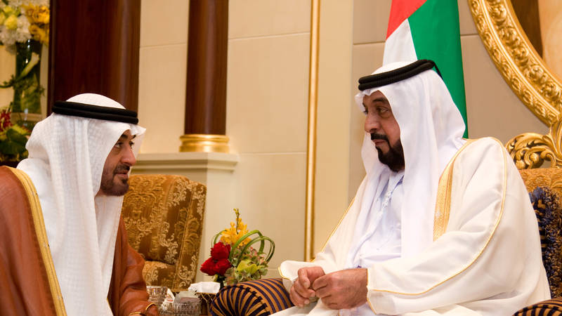 خليفة ومحمد بن زايد