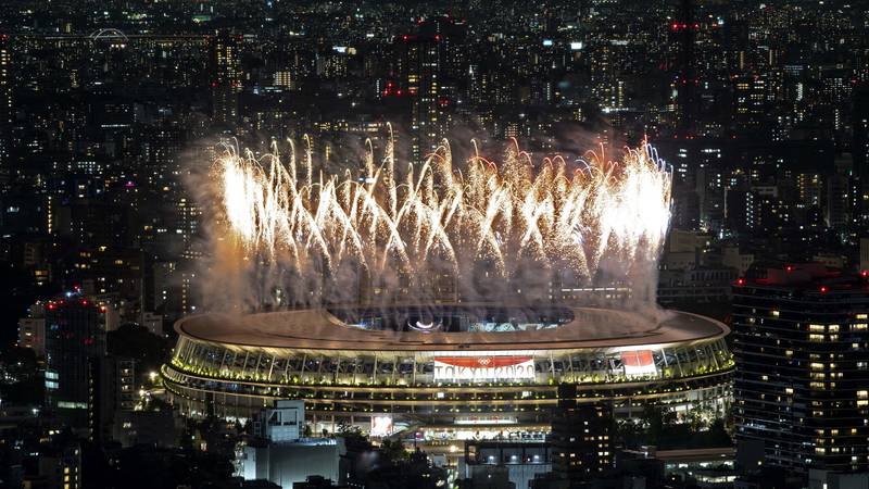 أولمبياد طوكيو في سماء العالم