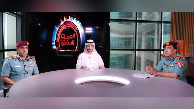  النقبي والقاسمي والمنصوري خلال حلقة «العين الساهرة» 