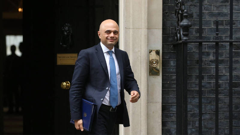وزير الصحة البريطاني ساجد جاويد