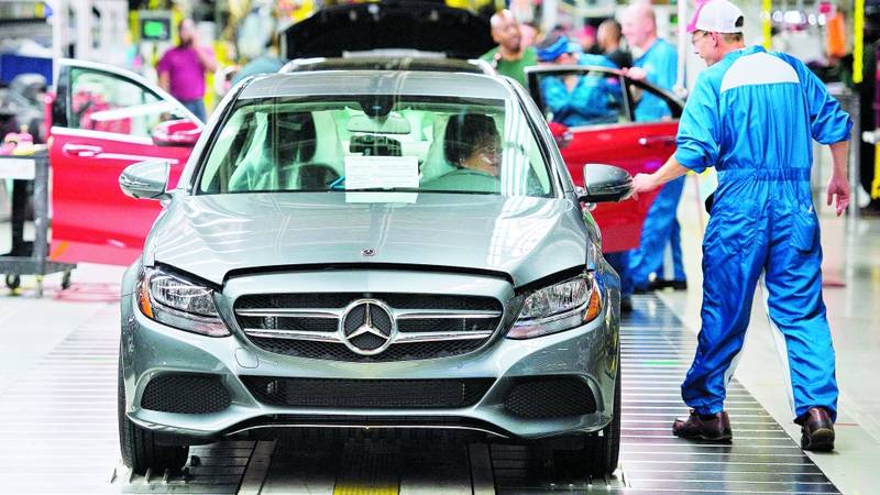 مصنع مرسيدس في ألاباما (أرشيفية) 