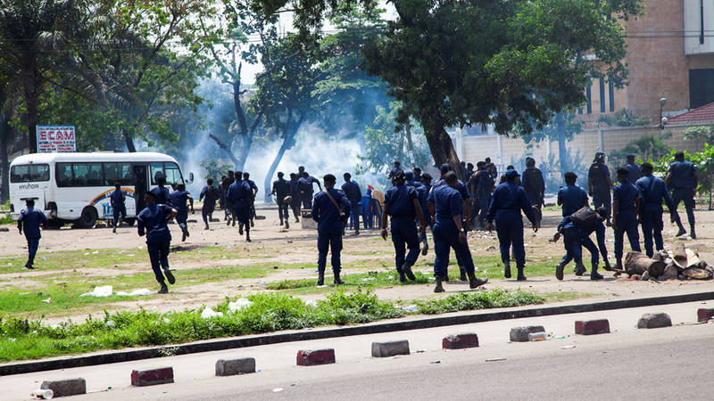 احتجاجات الكونغو 