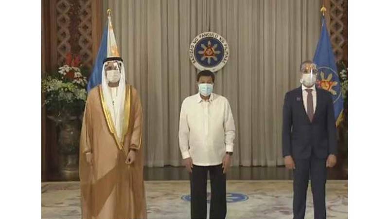 ‎رئيس الفلبين يتسلم أوراق اعتماد سفير الدولة
