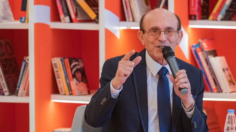 الفنان المصري محمد صبحي خلال ندوة ثقافية بعنوان «الفنّ وبناء الإنسان» 