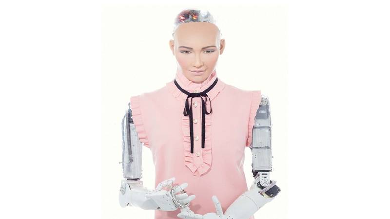 الروبوت صوفيا 