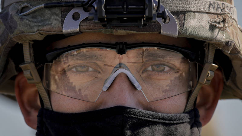 جندي أمريكي في قاعدة للناتو في رومانيا