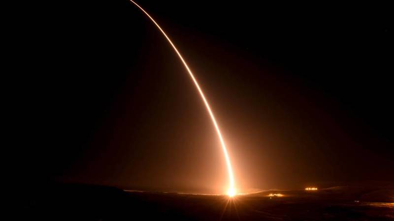 أمريكا تطلق صاروخاً باليستياً عابراً للقارات (أرشيفية)