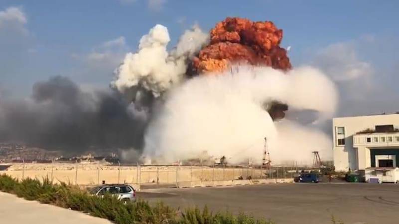 انفجار مرفأ بيروت. (أرشيفية)