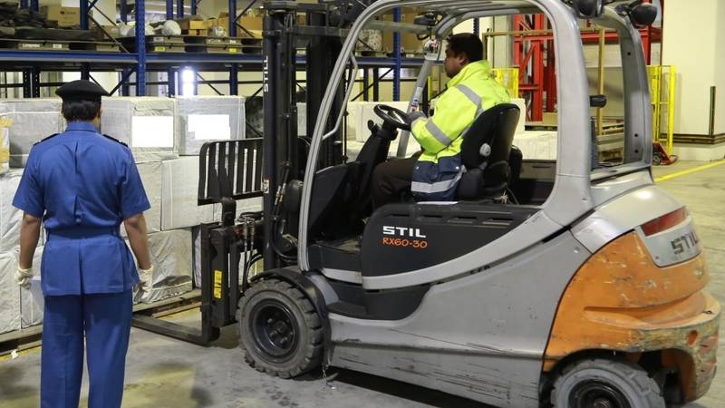 مناولة الشحن في دبي