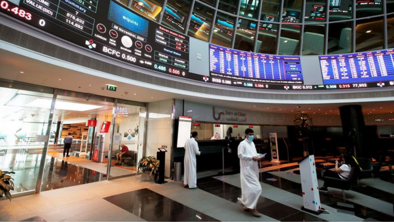 بورصة قطر (رويترز)