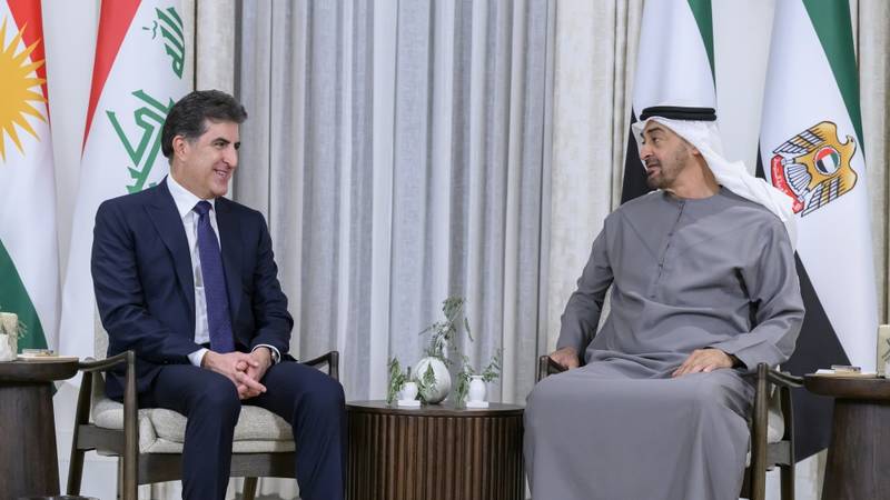 محمد بن زايد وبارازاني