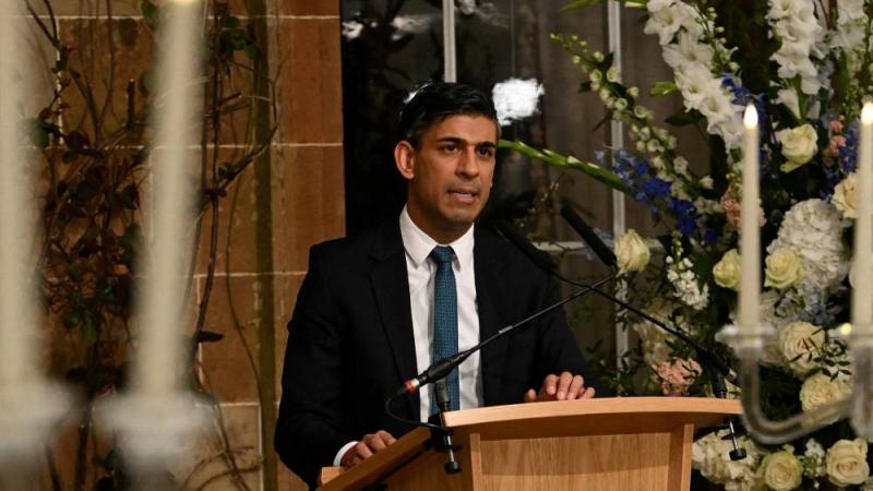 رئيس الوزراء البريطاني ريشي سوناك 