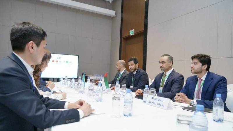 وفد الإمارات من المكتب التنفيذي لمواجهة غسل الأموال يناقش تعزيز التعاون مع كازاخستان