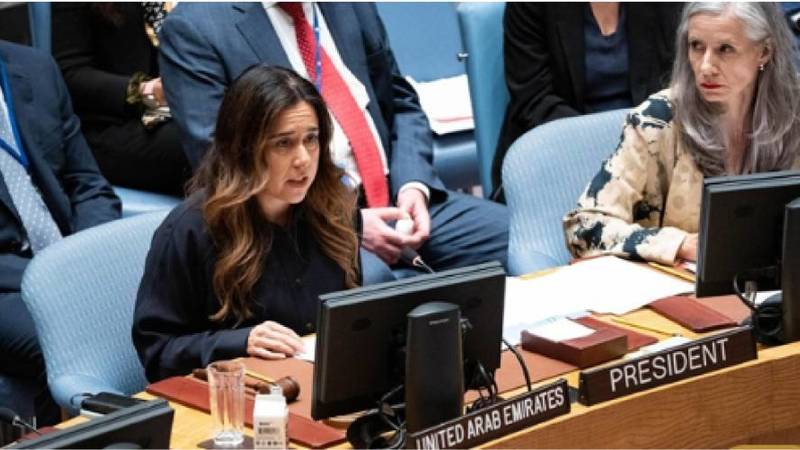 السفيرة لانا زكي نسيبة المندوبة الدائمة لدولة الإمارات لدى الأمم المتحدة