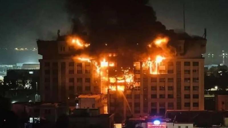 مصر.. السيطرة على حريق في مديرية أمن الإسماعيلية
