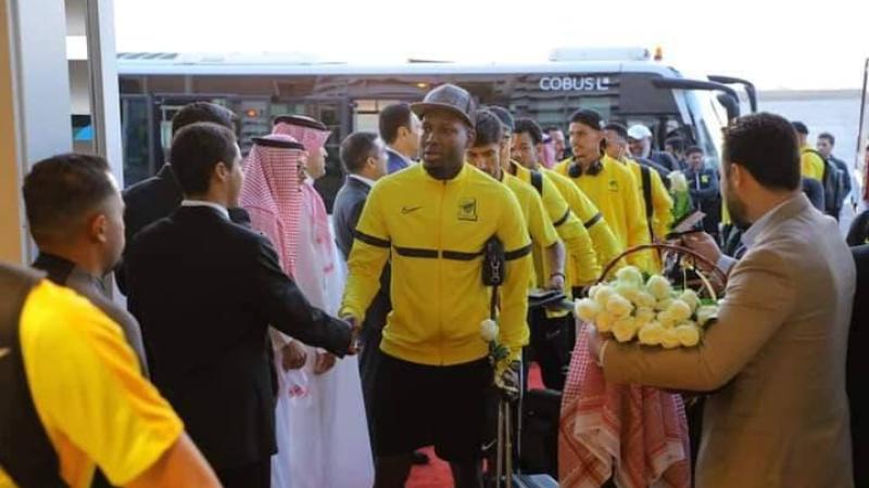 بعثة الاتحاد السعودي تصل أربيل