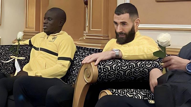 بعثة الاتحاد السعودي تصل أربيل