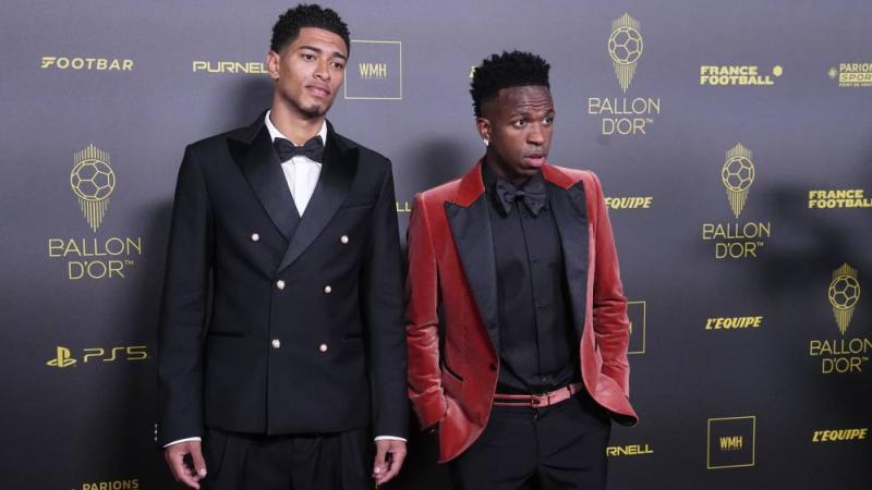 ميسي وبنزيمة اختارا بيلينجهام ثالث خيار لجائزة أفضل شاب