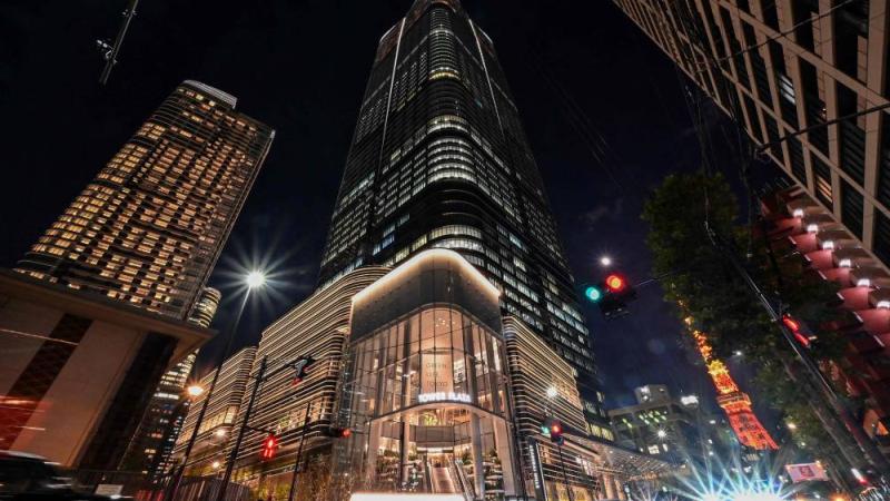 تدشين أطول ناطحة سحاب في اليابان