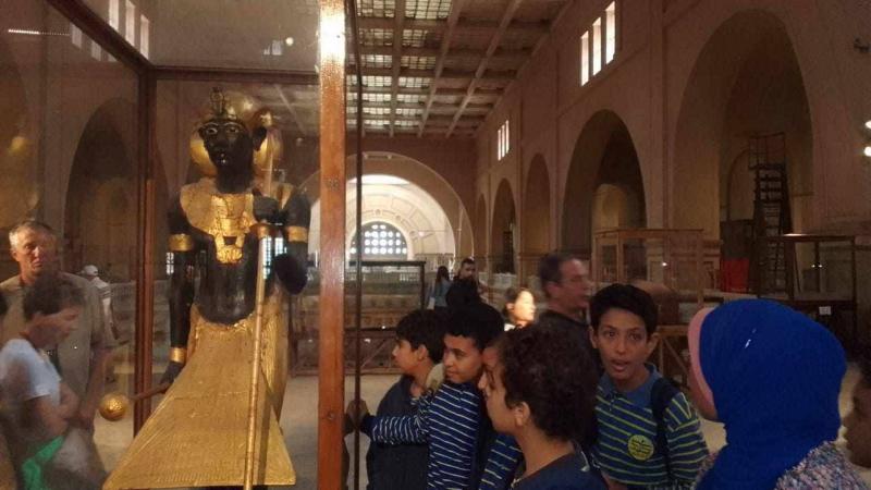 أنشطة تعليمية وتربوية في المتحف المصري