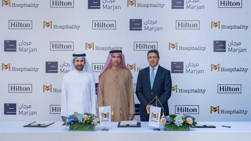 رأس الخيمة تستقبل ثالث فنادق «هيلتون» في المرجان بنصف مليار درهم