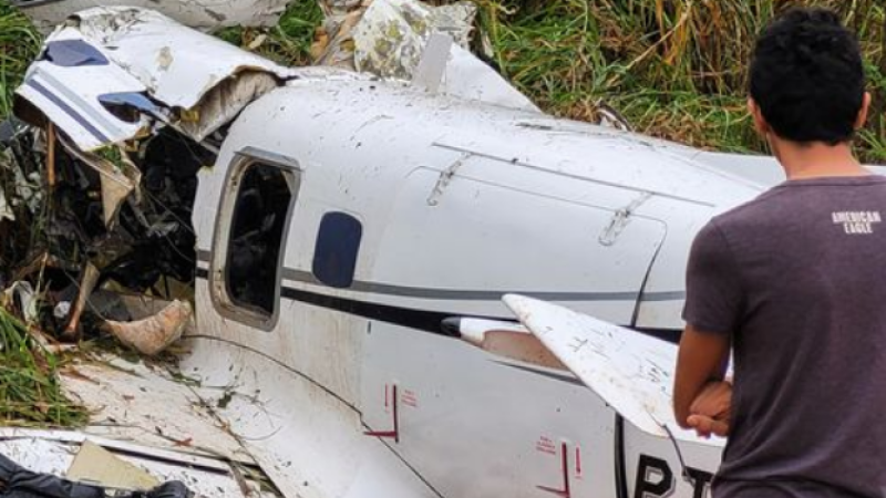 مصرع 5 أشخاص في تحطم طائرة جنوب البرازيل