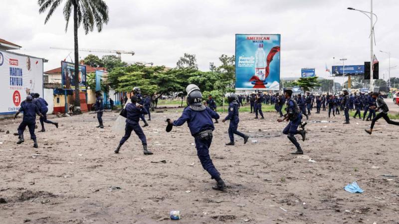 الكونغو.. إصابات لدى تفريق احتجاج محظور على الانتخابات
