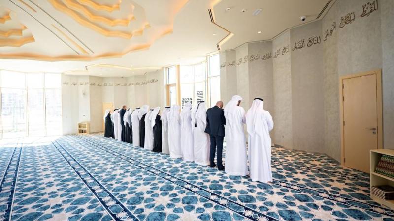 مدينة مصدر تفتتح «مسجد الاستدامة»